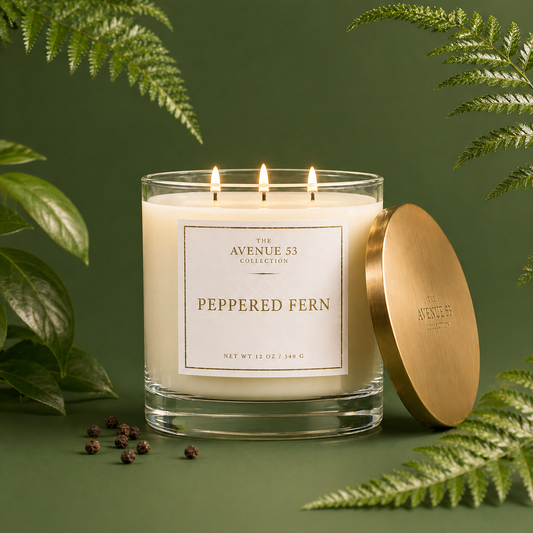 Peppered Fern 12oz Candle